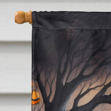 Load image into Gallery viewer, Papillon Spooky Halloween House Flag