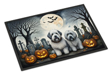 Load image into Gallery viewer, Old English Sheepdog Spooky Halloween Doormat - 24x36 Decorative Floor Mat – Indoor/Outdoor Rug with Artistic Flair