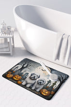 Load image into Gallery viewer, Old English Sheepdog Spooky Halloween Memory Foam Kitchen Mat