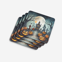 Load image into Gallery viewer, Graveyard Spooky Halloween Foam Coaster