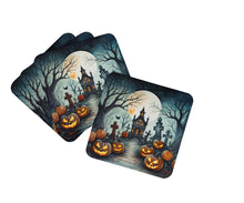 Load image into Gallery viewer, Graveyard Spooky Halloween Foam Coaster