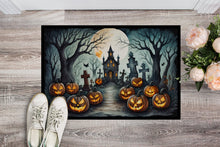 Load image into Gallery viewer, Graveyard Spooky Halloween Doormat -  18x27 Decorative Floor Mat – Indoor/Outdoor Rug