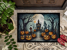 Load image into Gallery viewer, Graveyard Spooky Halloween Doormat -  18x27 Decorative Floor Mat – Indoor/Outdoor Rug