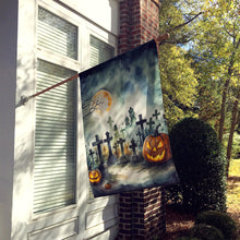 Load image into Gallery viewer, Graveyard Spooky Halloween House Flag