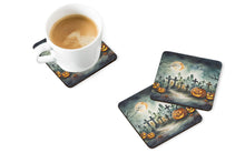 Load image into Gallery viewer, Graveyard Spooky Halloween Foam Coaster