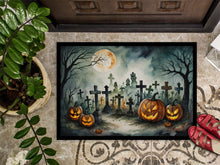 Load image into Gallery viewer, Graveyard Spooky Halloween Doormat -  18x27 Decorative Floor Mat – Indoor/Outdoor Rug