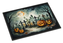 Load image into Gallery viewer, Graveyard Spooky Halloween Doormat -  18x27 Decorative Floor Mat – Indoor/Outdoor Rug