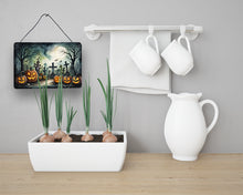 Load image into Gallery viewer, Graveyard Spooky Halloween Wall or Door Hanging Prints