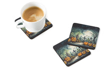 Load image into Gallery viewer, Graveyard Spooky Halloween Foam Coaster