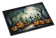 Load image into Gallery viewer, Graveyard Spooky Halloween Doormat -  18x27 Decorative Floor Mat – Indoor/Outdoor Rug