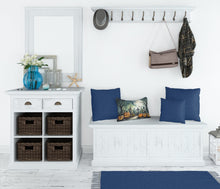 Load image into Gallery viewer, Graveyard Spooky Halloween Fabric Decorative Pillow