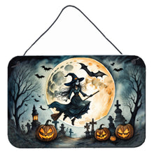 Load image into Gallery viewer, Flying Witch Spooky Halloween Wall or Door Hanging Prints