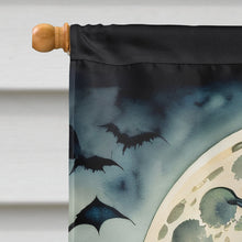 Load image into Gallery viewer, Flying Witch Spooky Halloween House Flag