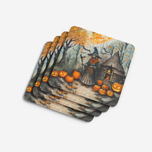 Load image into Gallery viewer, Slavic Witch Spooky Halloween Foam Coaster