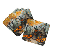 Load image into Gallery viewer, Slavic Witch Spooky Halloween Foam Coaster