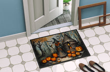 Load image into Gallery viewer, Slavic Witch Spooky Halloween Doormat -  18x27 Decorative Floor Mat – Indoor/Outdoor Rug