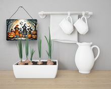 Load image into Gallery viewer, Trick or Treaters Spooky Halloween Wall or Door Hanging Prints
