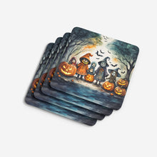 Load image into Gallery viewer, Trick or Treaters Spooky Halloween Foam Coaster