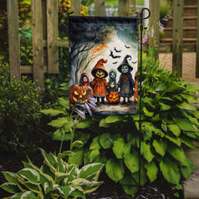 Load image into Gallery viewer, Trick or Treaters Spooky Halloween Garden Flag – Outdoor Decorative Yard Flag