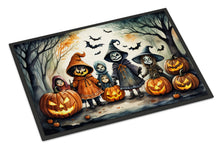 Load image into Gallery viewer, Trick or Treaters Spooky Halloween Doormat - 24x36 Decorative Floor Mat – Indoor/Outdoor Rug with Artistic Flair
