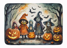 Load image into Gallery viewer, Trick or Treaters Spooky Halloween Memory Foam Kitchen Mat