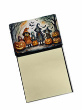 Load image into Gallery viewer, Trick or Treaters Spooky Halloween Sticky Note Holder- Refiilable Desk Accessory Note Pad