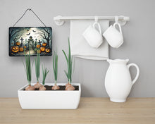 Load image into Gallery viewer, Graveyard Spooky Halloween Wall or Door Hanging Prints
