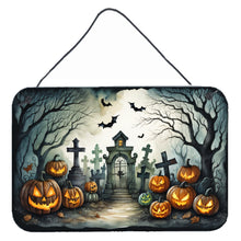 Load image into Gallery viewer, Graveyard Spooky Halloween Wall or Door Hanging Prints