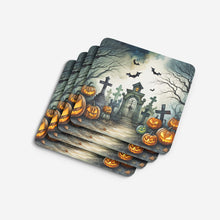 Load image into Gallery viewer, Graveyard Spooky Halloween Foam Coaster