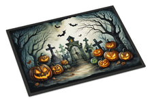 Load image into Gallery viewer, Graveyard Spooky Halloween Doormat -  18x27 Decorative Floor Mat – Indoor/Outdoor Rug