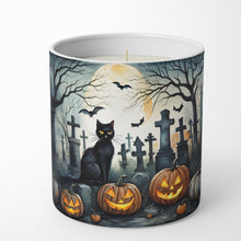 Load image into Gallery viewer, Black Cat Spooky Halloween Decorative Soy Candle
