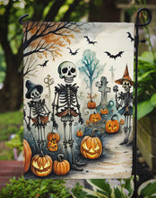 Load image into Gallery viewer, Calacas Skeletons Spooky Halloween Garden Flag – Outdoor Decorative Yard Flag