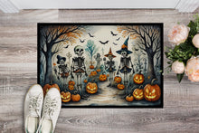 Load image into Gallery viewer, Calacas Skeletons Spooky Halloween Doormat - 24x36 Decorative Floor Mat – Indoor/Outdoor Rug with Artistic Flair