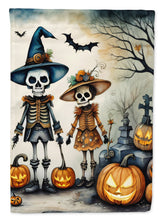 Load image into Gallery viewer, Calacas Skeletons Spooky Halloween House Flag