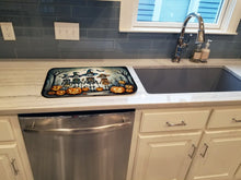 Load image into Gallery viewer, Calacas Skeletons Spooky Halloween Dish Drying Mat
