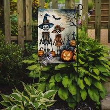 Load image into Gallery viewer, Calacas Skeletons Spooky Halloween Garden Flag – Outdoor Decorative Yard Flag