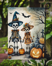 Load image into Gallery viewer, Calacas Skeletons Spooky Halloween Garden Flag – Outdoor Decorative Yard Flag