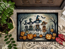 Load image into Gallery viewer, Calacas Skeletons Spooky Halloween Doormat -  18x27 Decorative Floor Mat – Indoor/Outdoor Rug