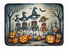 Load image into Gallery viewer, Calacas Skeletons Spooky Halloween Memory Foam Kitchen Mat