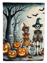 Load image into Gallery viewer, Calacas Skeletons Spooky Halloween House Flag