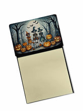Load image into Gallery viewer, Calacas Skeletons Spooky Halloween Sticky Note Holder- Refiilable Desk Accessory Note Pad