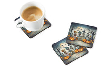 Load image into Gallery viewer, Calacas Skeletons Spooky Halloween Foam Coaster