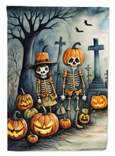 Load image into Gallery viewer, Calacas Skeletons Spooky Halloween Garden Flag – Outdoor Decorative Yard Flag