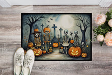 Load image into Gallery viewer, Calacas Skeletons Spooky Halloween Doormat - 24x36 Decorative Floor Mat – Indoor/Outdoor Rug with Artistic Flair