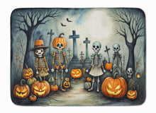 Load image into Gallery viewer, Calacas Skeletons Spooky Halloween Memory Foam Kitchen Mat