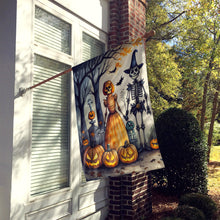 Load image into Gallery viewer, Calacas Skeletons Spooky Halloween House Flag