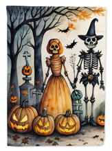 Load image into Gallery viewer, Calacas Skeletons Spooky Halloween House Flag
