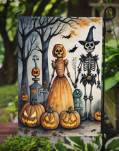 Load image into Gallery viewer, Calacas Skeletons Spooky Halloween Garden Flag – Outdoor Decorative Yard Flag