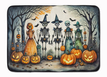 Load image into Gallery viewer, Calacas Skeletons Spooky Halloween Memory Foam Kitchen Mat
