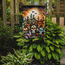 Load image into Gallery viewer, Calaveras Sugar Skulls Spooky Halloween Garden Flag – Outdoor Decorative Yard Flag